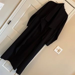 BLACK NAKED WARDROBE DUSTER